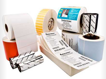 Thermal transfer Duratran paper label